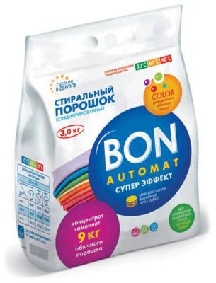 Средство для стирки BON BN-128 Automat super effect color