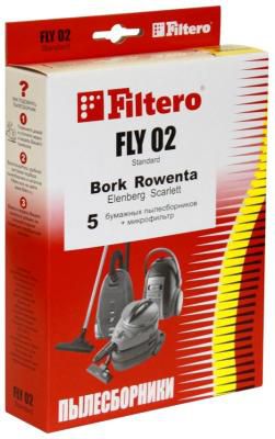 Набор пылесборники  + фильтры Filtero FLY 02 (5) Standard