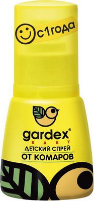 Спрей для защиты детей от комаров Gardex baby 50 мл