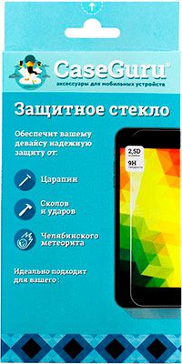Защитное стекло CaseGuru 3D для Iphone 7 Plus Black