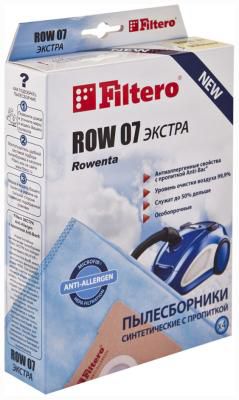 Набор пылесборников Filtero ROW 07 (4) ЭКСТРА Anti-Allergen