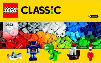 Конструктор Lego CLASSIC Дополнение к набору для творчества – яркие цвета 10693