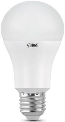 Лампа GAUSS Elementary LED A 60 15 W E 27 4100 K 23225