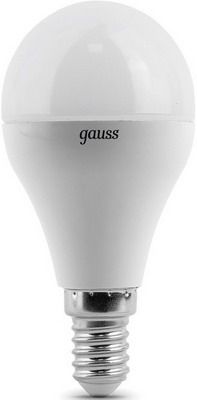 Лампа GAUSS LED Globe E 14 6.5W 2700 K 105101107