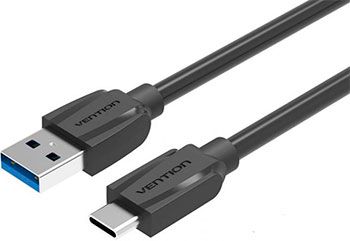 Кабель Vention USB Type C M/USB 3.0 AM Black Edition - 1м. VAS-A 47-B 100