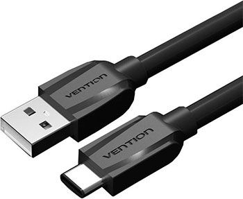 Кабель Vention Type C M/USB 2.0 AM Black Edition - 1м. VAS-A 46-B 100