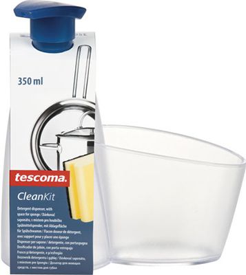 Дозатор моющего средства Tescoma CLEAN KIT  с подставкой для губки 900614
