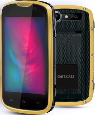 Мобильный телефон Ginzzu RS 71 D Black/Orange