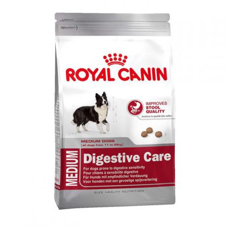 Сухой корм RC Medium Digestive Care для привередливых собак средних пород, 3кг