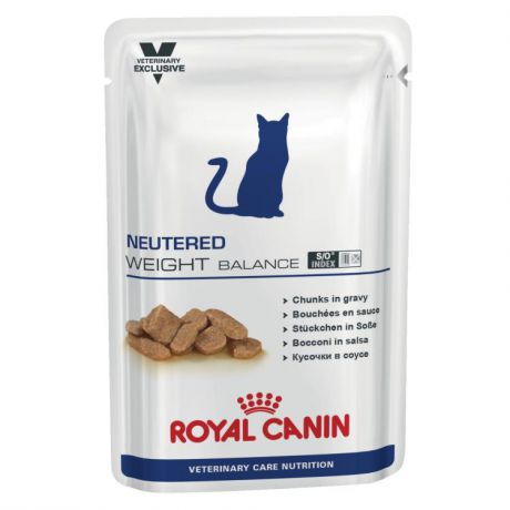 Влажный корм RC Neutered weight balance для кошек диета для стерилизованных, склонных к избыточному весу, 100 г.