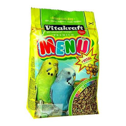 Корм Vitakraft Menu Vital для волнистых попугаев основной (1 кг)
