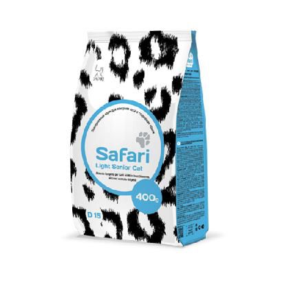 Сухой корм Safari Cat Senior Light (для стареющих контроль веса) для кошек 400гр