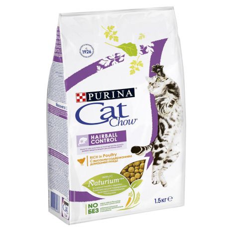 Сухой корм Cat Chow special care для кошек профилактика образования комков шерсти, 1.5кг