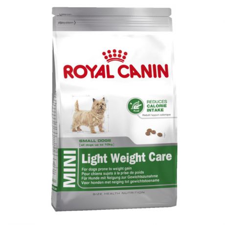 Сухой корм Royal Canin Mini Light Weight Care для собак мелких пород, 800г.