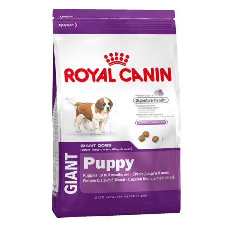 Сухой корм Royal Canin Giant puppy для щенков гигантских пород с 2 месяцев до 8 месяцев, 4 кг