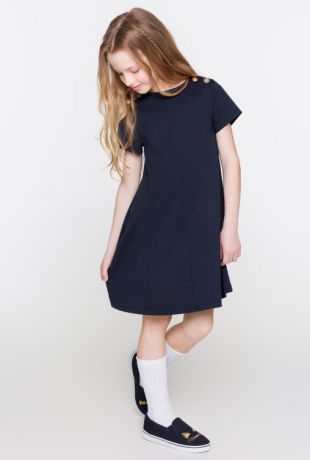 Платья Acoola Платье детское для девочек темно-синее цвет темно-синий размер 122 20200200019