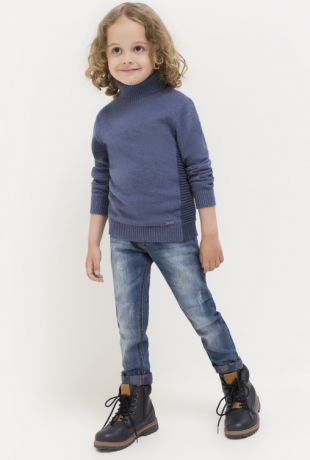 Джинсы Acoola Брюки джинсовые детские для мальчиков синие цвет синий размер 98 20120160111