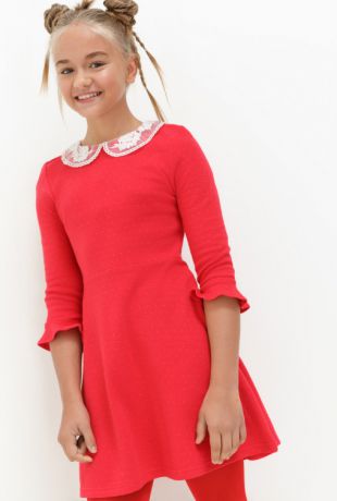 Платья Acoola Платье детское для девочек красное цвет красный размер 164 20210200186