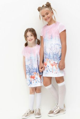 Платья Acoola Платье детское для девочек цветное цвет цветной размер 140 20210200185