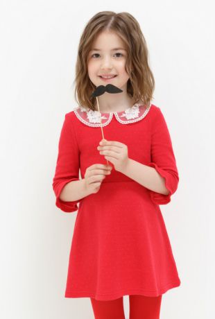 Платья Acoola Платье детское для девочек красное цвет красный размер 98 20220200202