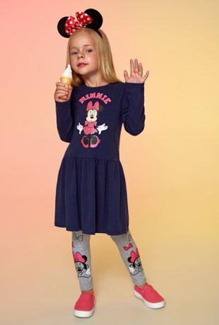 Платья Acoola Платье детское для девочек темно-синее цвет темно-синий размер 98 20220200203