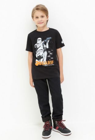 Джинсы Acoola Брюки джинсовые (утепленные) детские для мальчиков черные цвет черный размер 158 20110160123