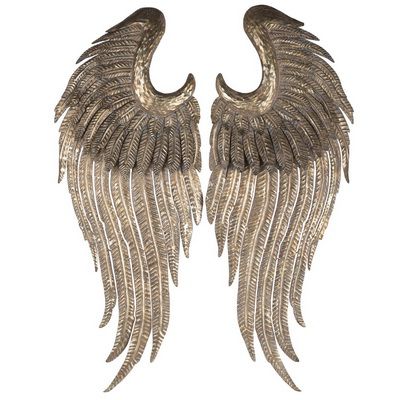 Настенный декор "Золотые крылья" 33 х 6 х 91,5 см