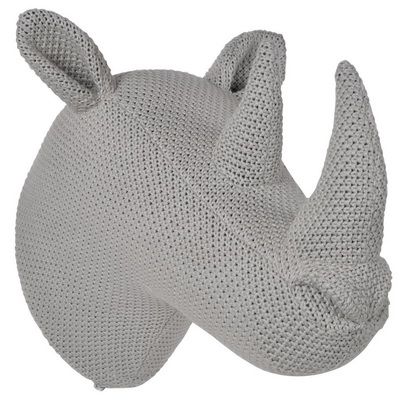 Настенный декор "Голова носорога" 30,5 х 43 х 38 см