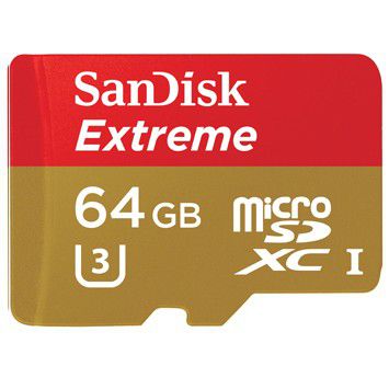 Карта памяти micro SD Sandisk Extreme 64 Gb