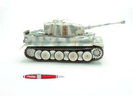 Радиоуправляемый танк TOYEAST "German Tiger I Winter Camouflage", 1:24, ИК пушка