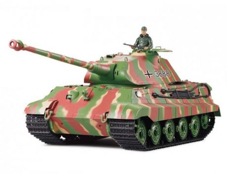 Радиоуправляемый танк HENGLONG "King Tiger", 1:16, пневмо пушка