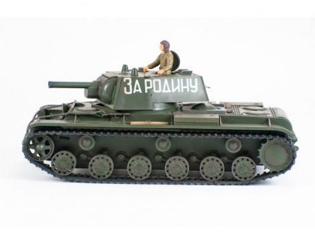 Радиоуправляемый танк PILOTAGE " Soviet Red Army KV-1 Green Airsoft", 1:24, пневмо пушка