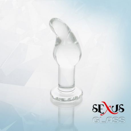 Анальная Втулка Sexus Glass 11,5 см