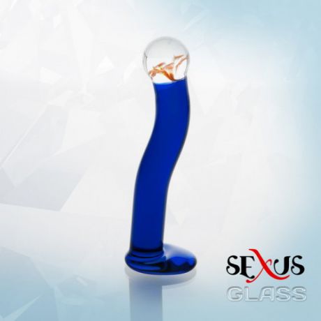 Фаллоимитатор Sexus Glass 17,5 см.