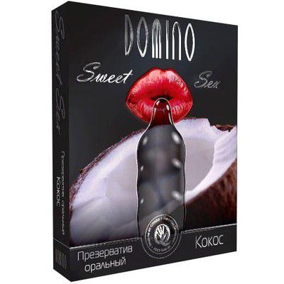 Презервативы Оральные Domino Sweet Sex Кокос №3