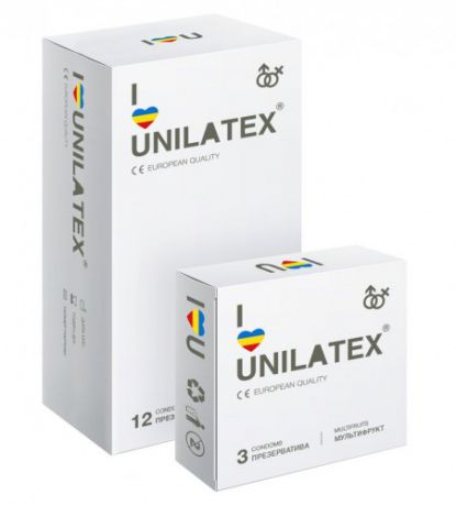 Презервативы Unilatex Multifruits 12 шт.