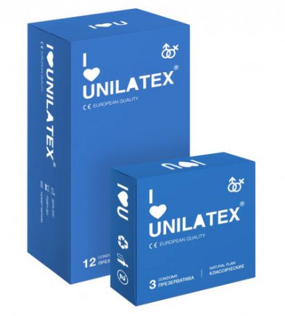 Презервативы Unilatex Natural Plain 12 шт.