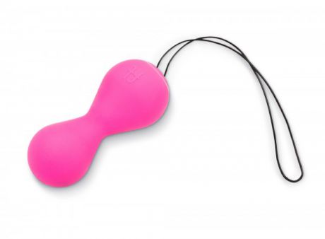 Вагинальные шарики hi-tech с персональным тренером вагинальных мышц Gballs 2 App - FT London розовые