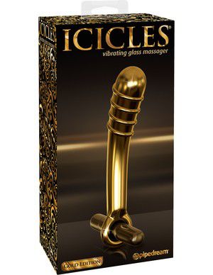 Вибромассажер ICICLES Gold Edition G spot G05