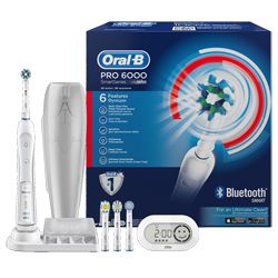ORAL-B ORAL-B Электрическая зубная щетка Pro6000 + Smart Guide (тип 3764) 1 шт.
