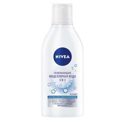 NIVEA NIVEA Освежающая мицеллярная вода 3 в 1 для нормальной и комбинированной кожи 400 мл