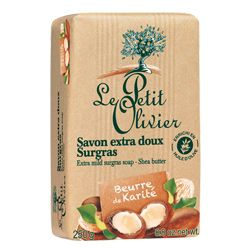 LE PETIT OLIVIER LE PETIT OLIVIER Мыло нежное питательное с маслом Карите (Ши) 250 г