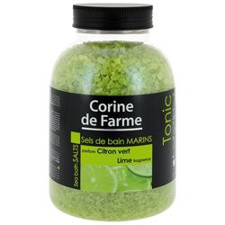 CORINE DE FARME CORINE DE FARME Соли морские для ванн Лайм 1,3 кг