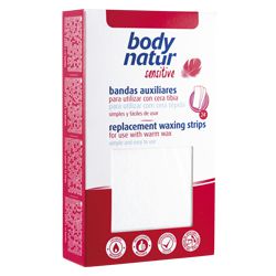 BODY NATUR BODY NATUR Полоски для депиляции теплым воском 24 шт.