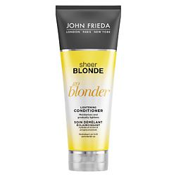 JOHN FRIEDA JOHN FRIEDA Кондиционер осветляющий для натуральных, мелированных и окрашенных светлых волос Sheer Blonde Go Blonder 250 мл