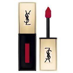 YVES SAINT LAURENT YSL Лак для губ Rouge Pur Couture Vernis a Levres Glossy Stain № 47 Carmin Tag, 6 мл