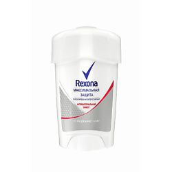 REXONA REXONA Антиперспирант-крем "Максимальная защита Антибактериальный эффект" 45 мл