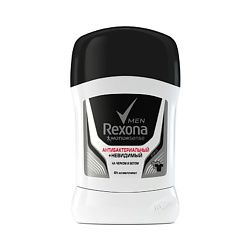 REXONA REXONA Антиперспирант-стик мужской "Антибактериальный и Невидимый на черном и белом" 50 мл
