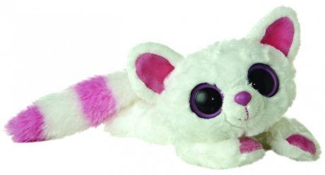 Мягкая игрушка Aurora Юху и друзья Лисица Памми лежачая лисица белый синтепон плюш 16 см