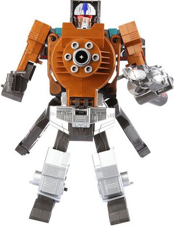 Робот-бластер Shantou Gepai Трансформер с мягкими пулями оранжевый sb202
